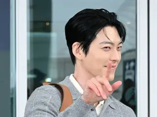 [Photo] Kim WooBin departs for Thailand for overseas schedule