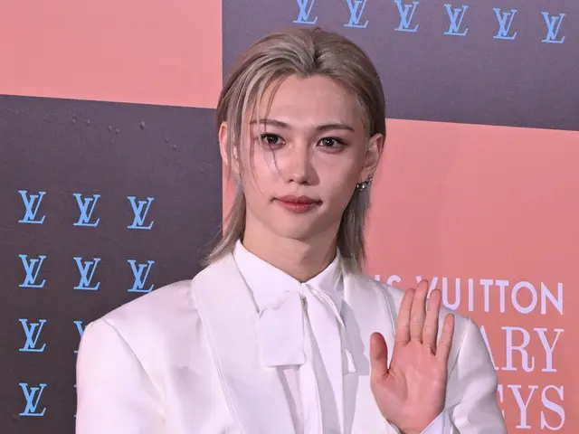 [Photo] Stray Kids' Felix & Shin Min A attend Louis Vuitton event