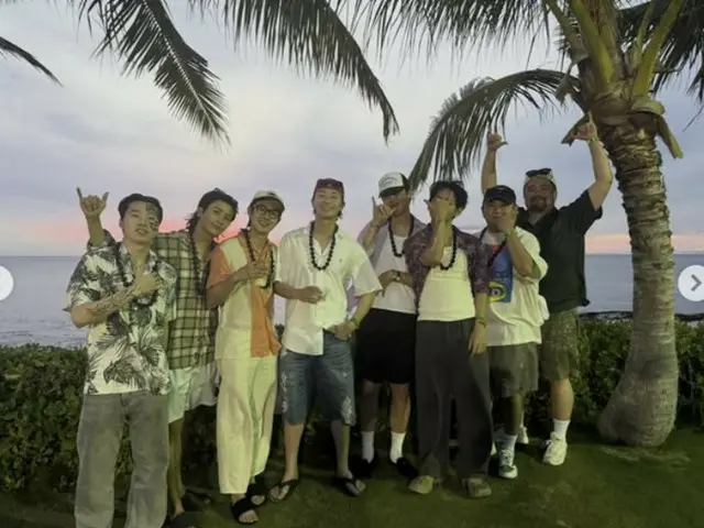 「BTS」V、チェ・ウシク&パク・ソジュン&パク・ヒョンシクらと韓国を離れた…意外な場所で発見