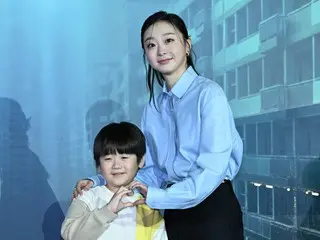 Kim Da Mi of the film "The Flood" said, "Thanks to Eun Sung, I was able to play the mother role"