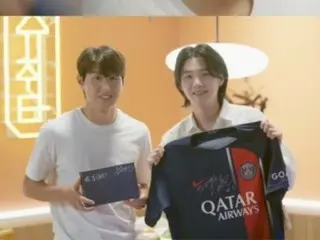 Soccer player Lee Kang-in appears in "BTS" SUGA's "Shutita"... "We have a lot in common"
