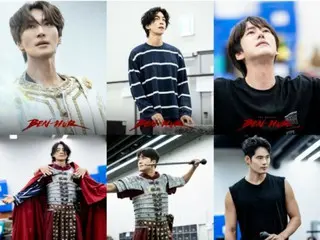 Musical "Ben-Hur", Kyuhyun (SUPER JUNIOR) and others, 6-person 6-color enthusiastic photo release