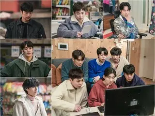 "President Dollar Mart" XIUMIN & Hyungwon (MONSTA X) and other stills cuts of President Dollar 5 members released