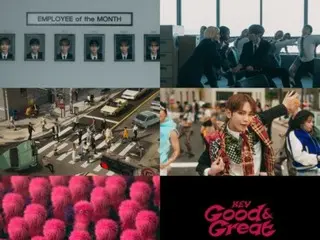 "SHINee" Key releases MV teaser for "Good & Great" that unfolds in a strange office