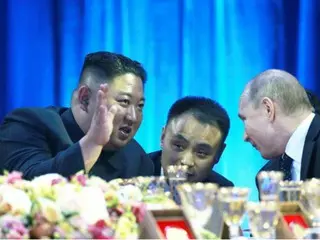 Russian and North Korean leaders meet for the first time in about four and a half years... Putin ``discusses all kinds of topics''