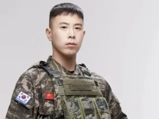 "Block B" PO fulfilled his late mother's wish...Today (27th) Marine Corps discharge
