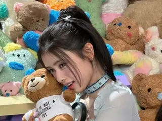 "NiziU" RIMA, "I'm excited" reveals her excitement for her debut in Korea... Cute visual with dazzling big eyes and beautiful décolleté