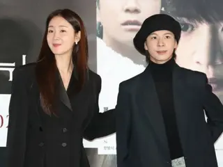 Actress Choi Ji Woo is attentive to her cute junior Jung Dong Won