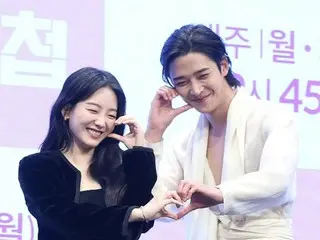 [Photo] Ro Woon & Cho Yi Hyun attend the production presentation of director Hwang Seung Gi's new Mon-Tue TV series "Wedding Battle"!