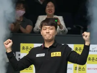 <Billiards> Korean 3-cushion legend Choi Sung-won wins for the first time after turning professional...Yusuke Mori, the highest ranked Japanese player, loses in the round of 16 = "Huons Championship"