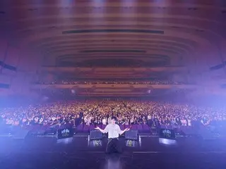 JAEJUNG releases commemorative shot of live tour Yokohama performance... “MY LOVEssssss” full of love