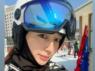 Actress Lee Min Jeong, who is pregnant with her second child, said, “It will be difficult to ski this winter.”