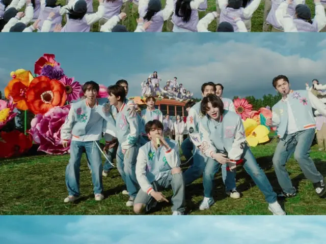 「SEVENTEEN」、世界自然遺産の済州島で「God Of Music」スペシャルパフォーマンス
