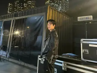 CNBLUE's Yong Hwa greets fans after performing in Hong Kong..."Every moment was happy"