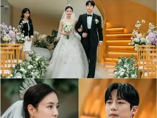 "Lee Se Yeong & Bae In Hyuk's Marriage Story of Marriage Park" wedding scene released...Super close skinship