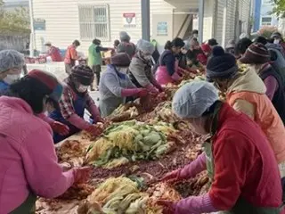 Significant discount on Kimjang material costs...Sales of Chinese cabbage soar = South Korea