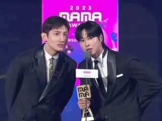 “TVXQ” won “Inspiring Achievement” at “2023 MAMA AWARDS”… “Achieved together with Cassiopeia and Bigists”