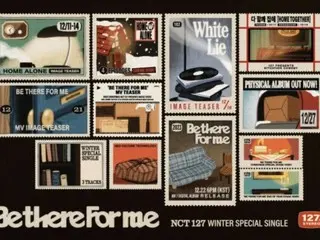 "NCT 127" releases winter song schedule poster that "induces excitement"...Christmas sticker image