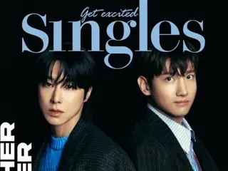 "TVXQ" graces the cover of a Korean magazine... showcasing its diverse charms