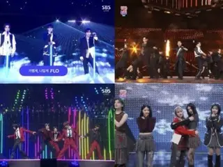 [SBSGayo Daejejeon] A gorgeous Christmas stage decorated by K-POP artists