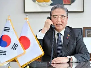 South Korean Foreign Minister speaks by phone with Foreign Minister Kamikawa, ``condolences for the damage caused by the earthquake''...``Hope for a speedy recovery.''