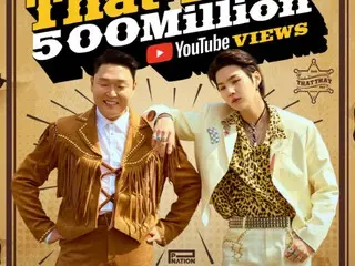 PSY “That That” MV starring “BTS” SUGA exceeds 500 million views!