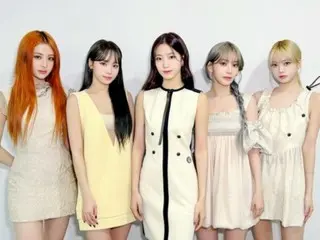 "LE SSERAFIM" ranks first on MelOn's weekly chart in the first week of the new year...proving strong sound source power