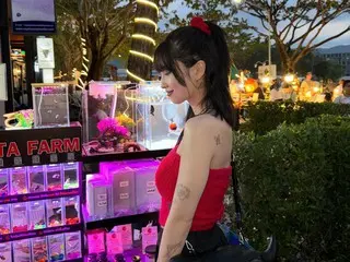 "TWICE" Momo has many tattoos on her arms... She looks more sexy in Phuket!