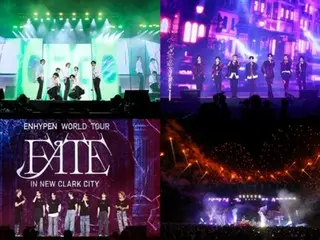 “ENHYPEN” concludes their 6-month world tour with an encore concert