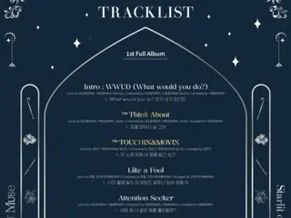"MAMAMOO" MOON BYUL releases 1st album track list...Hanhye & "ONEWE" will feature