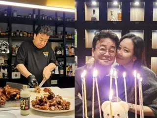 Actress So Yoo Jin is jealous of her husband Baek Jongwon's feasts...The daily life of a reliable couple
