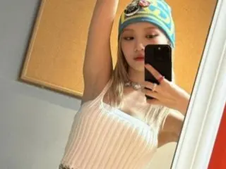 "LE SSERAFIM" Kim Chae Won shows off her 17-inch waist