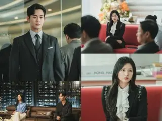 'Queen of Tears' Kim Soo Hyun & Kim Ji Woo-won, got into a fight during a meeting? ...An unusual atmosphere