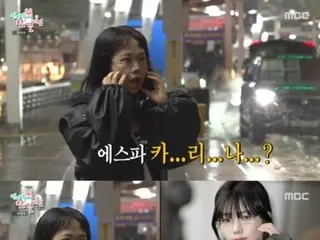 Hong Hyun Hee appears in airport fashion inspired by KARINA = "Omniscient"