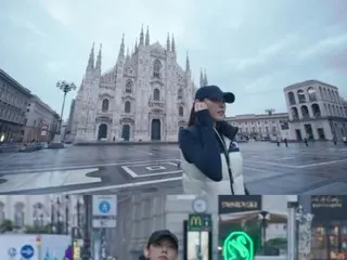 Model Han Hye Jin, unstoppable exercise... Dressing in "Milan" with unprecedented self-control
