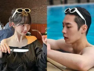 “Publicly in love” KARINA wears matching sunglasses with her boyfriend Lee Jae Woo... “Pair item” is born