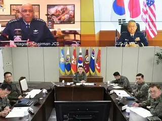 Military leaders of Japan, the United States, and South Korea held an “online meeting” to discuss the “provocation situation by North Korea” etc.