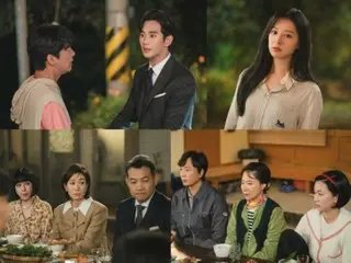 "Queen of Tears" Kim Soo Hyun & Kim Ji Woo Won, "Two Extremes" Family Dinner Scene... "Laughter and Tears" in an Awkward and Uneasy Atmosphere