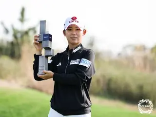 <Women's Golf> 20-year-old Hwang Yu-min, in her second year as a professional, wins the opening round of the KLPGA, "God helped me"