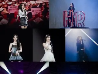 IU's Taipei concert ends... "Time to become one" with over 24,000 fans