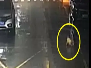 A 6-month-old baby crawls alone on the road on a rainy night... What happened? - China