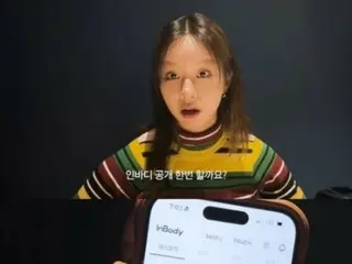 HYERI (Girl's Day), "54kg after diet... I need to lose more weight"... Reveals weight and body fat percentage on YouTube channel