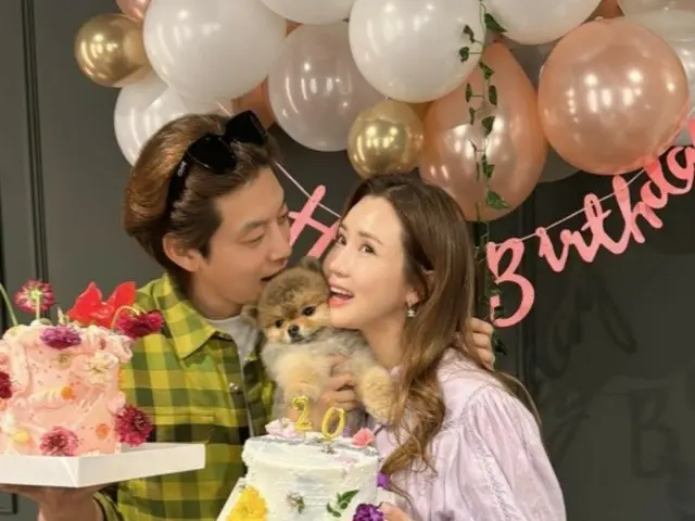 Lee Da Hae & SE7EN are still "newlyweds"... "Birthday party" sweeter than cake