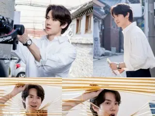 Actor Yoo YeonSeock takes on his first variety show MC role in "If I Have Time"... Behind-the-scenes stills from the poster teaser shoot revealed