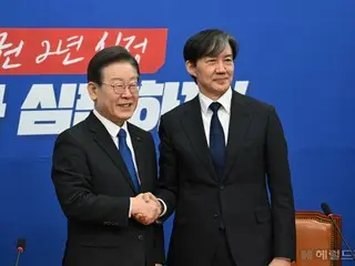 "Onion Man" New Party Leader Asks Main Opposition Party Leader to "Convey the Will of the People in the General Election to the President" (South Korea)