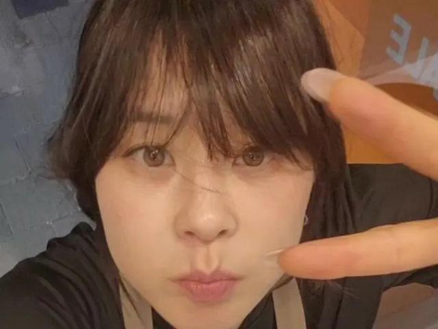 "The most youthful face" actress Choi Gang Hee, 46 years old, working part-time with cute bun hairstyle