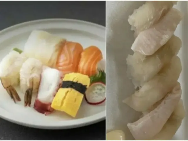 Sushi delivery sparks controversy in Korea because it looks completely different from the picture on the menu