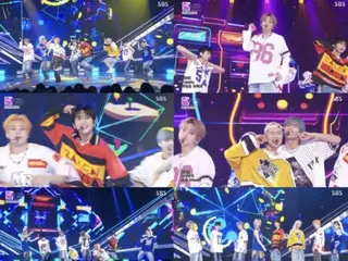 "Inkigayo" and "WHIB" showed a refreshing VIVE at "KICK IT"