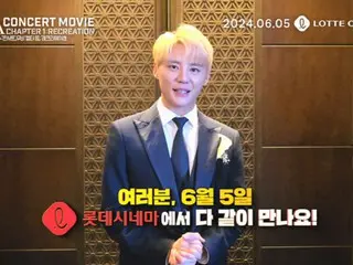 Kim Jun Su (Xia) releases live concert film "XIA CONCERT MOVIE CHAPTER1: RECREATION" on June 5th...delivering a direct message