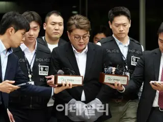 Singer Kim Ho Joong arrested for "hit and run while drunk" ... Concerns over destruction of evidence = South Korea